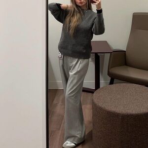Grey Uniqlo Sweater